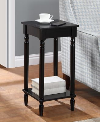 14" Rubberwood Traditional End Table