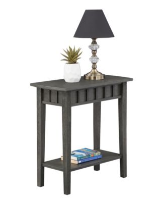 24" Dennis Rubberwood End Table