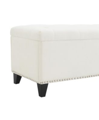 47.5" Storage Ottoman Bench - Beige