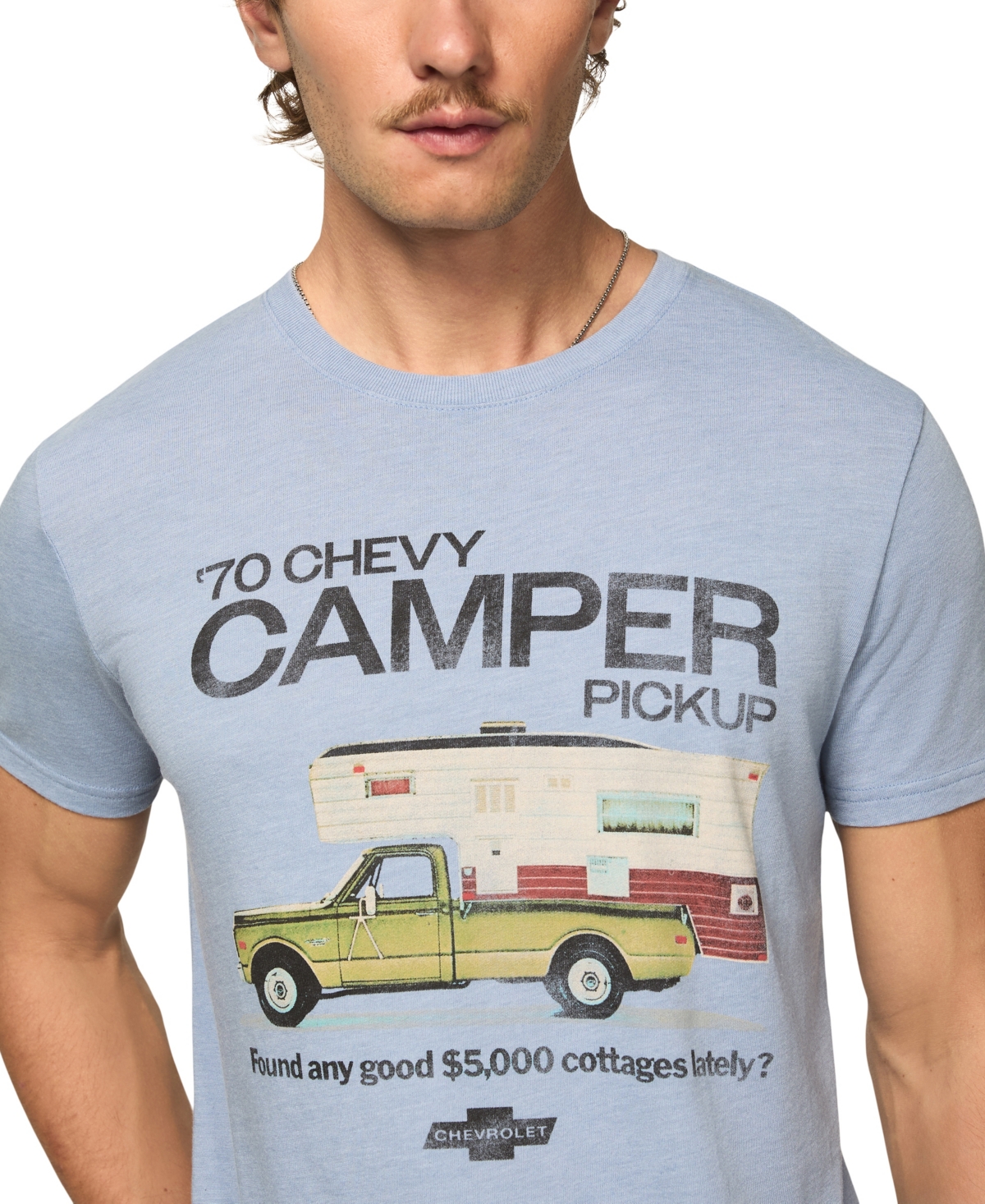 Lucky Brand Men's Chevrolet Camper T-shirt
