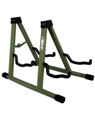 Double Guitar Stand Floor Adjustable A Frame Folding Acoustic Electric Guitars Holder Stands GSS 2N1 PGR