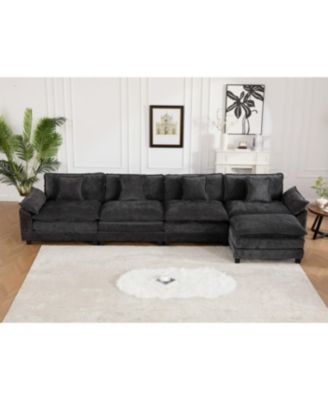 Cloud Couch: Flexible, Modular Chenille Sofa for Ultimate Comfort