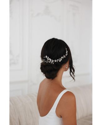 Harlow Pearl and Crystal Hair Vine