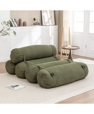 Streamdale Adjustable Floor Sofa with Straps for Versatile Configurations