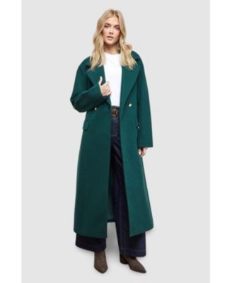 Women's Tie Belt Detail Midi Coat