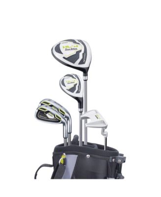 Hot Launch 7-10 yrs Green Junior Complete Golf Set - Green / Right Hand