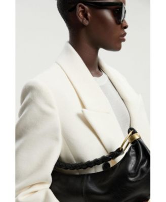 Women's Brushed Wool Double Breasted Maxi Coat