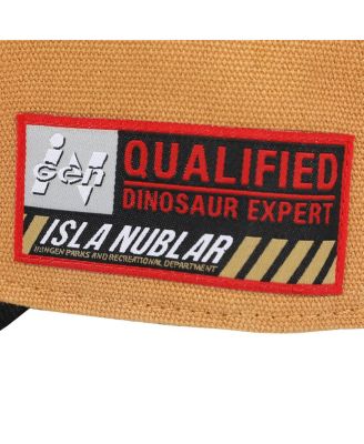 Men's Logo Woven Patch Tan Canvas B2 Ball Cap