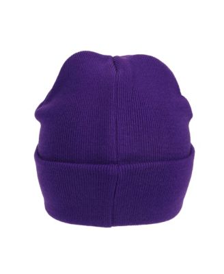 Men's Gengar Face Embroidery Acrylic Knit Standard Cuff Beanie