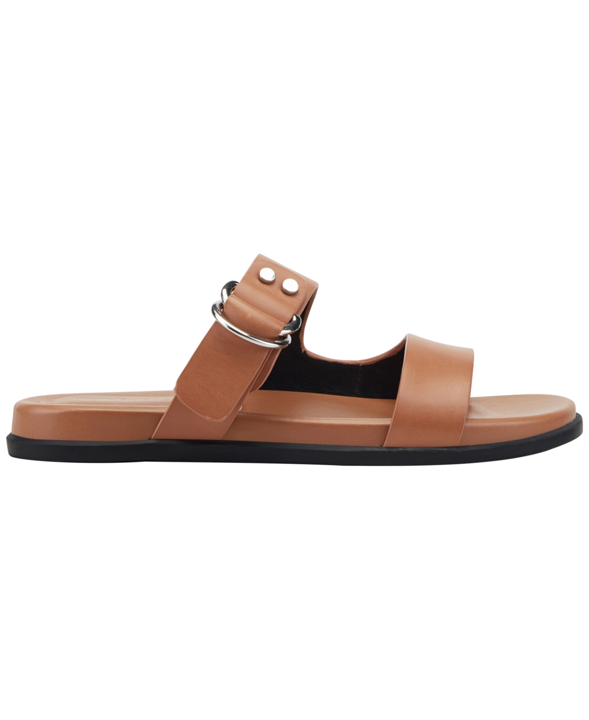 Marc Fisher Ltd Gia Slide Sandal In Brown