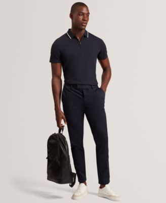 Men's Cophen Short-Sleeve T-Stitch Polo Shirt