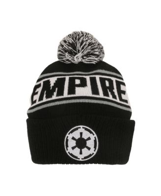 Men's Galactic Empire Black Cuff Beanie.