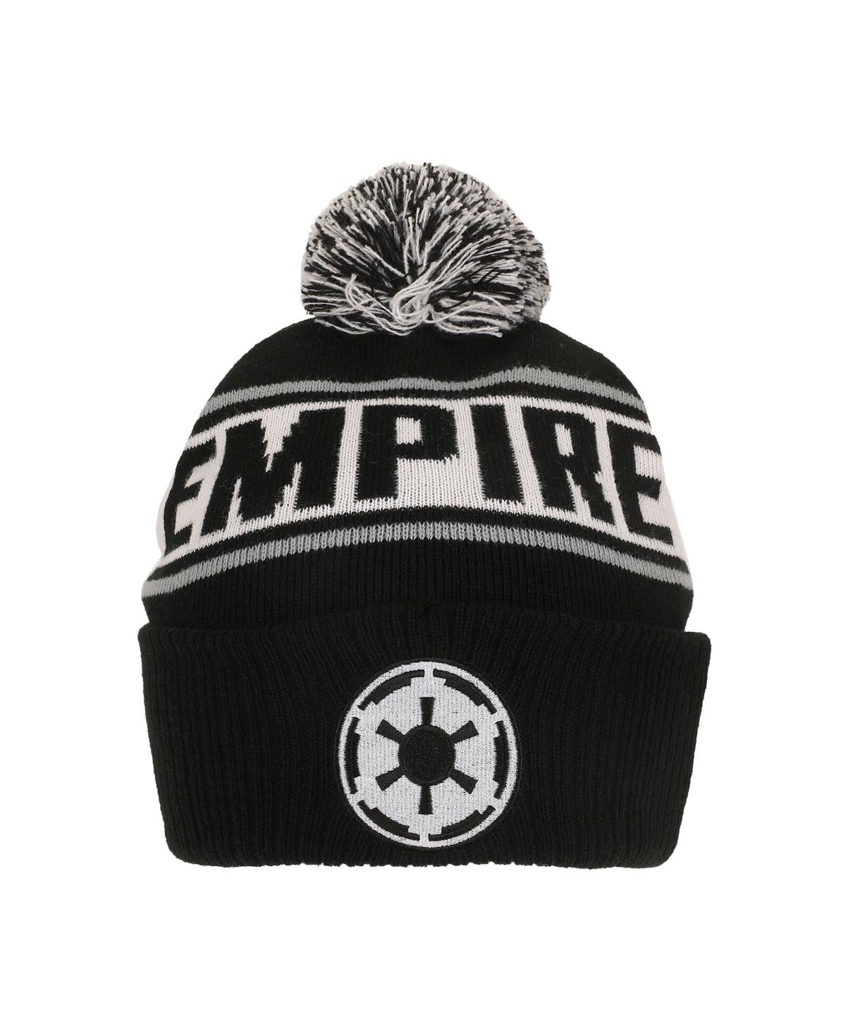 Star Wars Men's Galactic Empire Black Cuff Beanie.