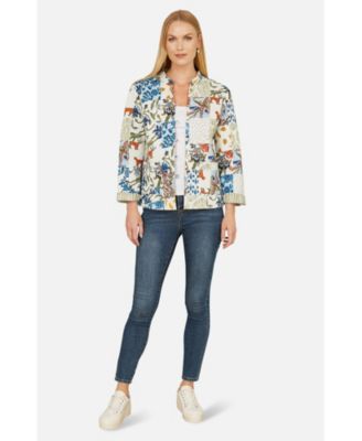 Women's Indian Patchwork Reversible Jacket