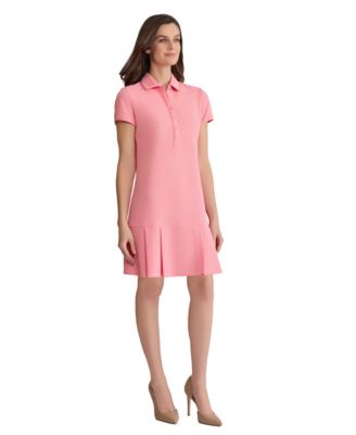 Women's Karolina Pleated Collared Short Dress