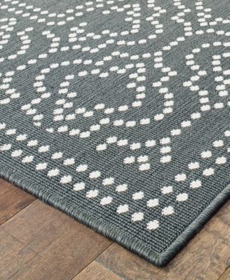 Marina 1247K 7'10" x 10'10" Indoor/Outdoor Area Rug