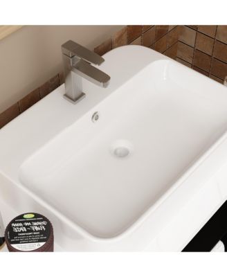 Single Sink Bathroom Vanity with Ceramics Top