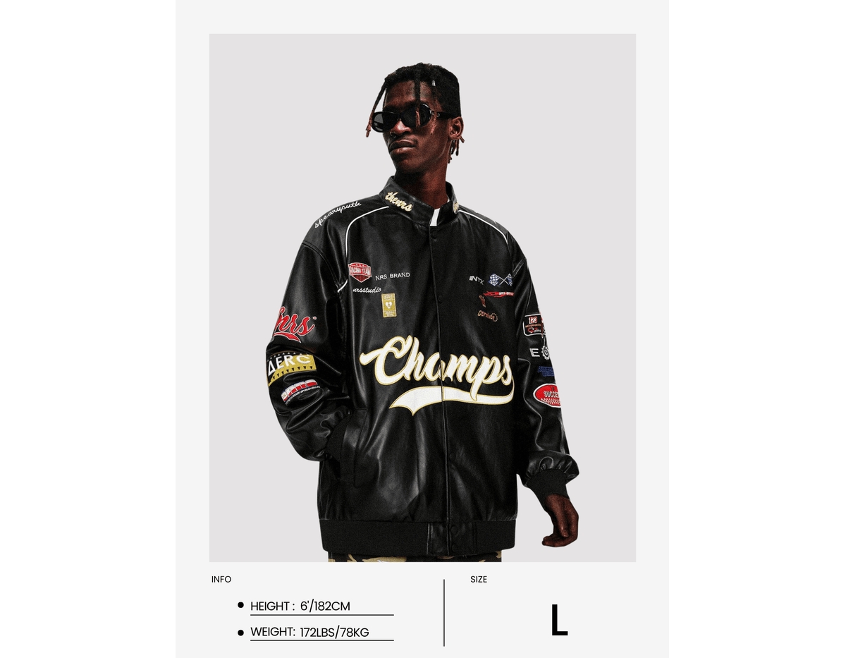 Aelfric Eden Men's Champs Racing Button-Up Jacket