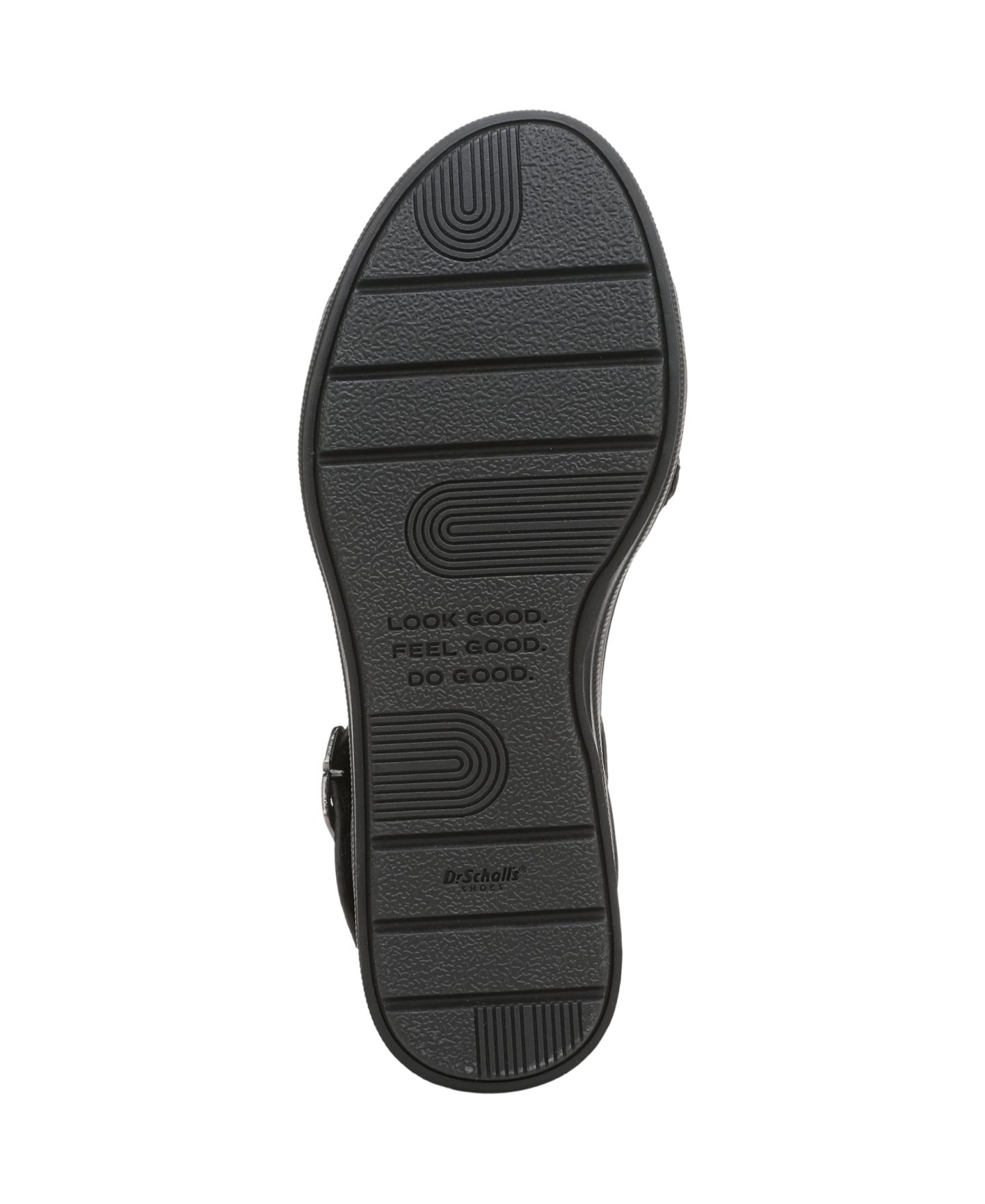 Женские сандалии Dr. Scholl's Time Off Sky Sport Wedge, цвет: Чёрный / Чёрная искусственная кожа — фото 5