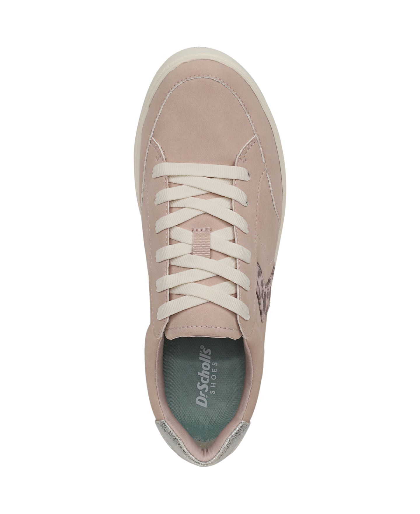 Женские кроссовки Dr. Scholl's Madison-Lace Closed Round Toe Lace Up Platform, цвет: Розовый пыльный розовый — фото 4