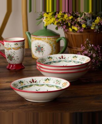 Provence Soup Bowls, Set of 4