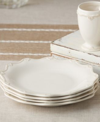 Heritage Beads Dinner Plates, Set of 4, Service For 4