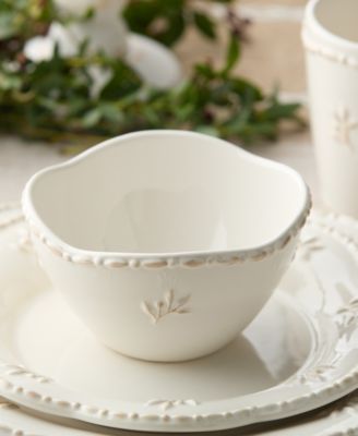 Heritage Beads Cereal Bowls, Set of 4, Service For 4