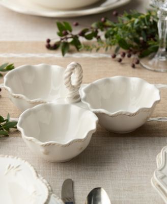 Heritage 3-Section Condiment Server with Handles