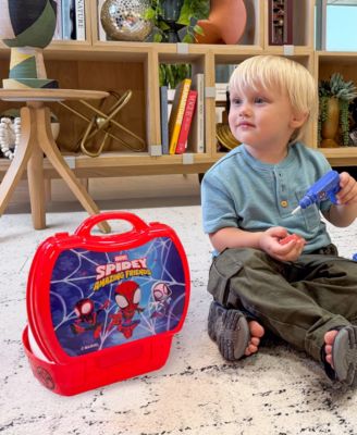 Spidey and His Amazing Friends Handyman Suitcase Tool Set, 19-Piece