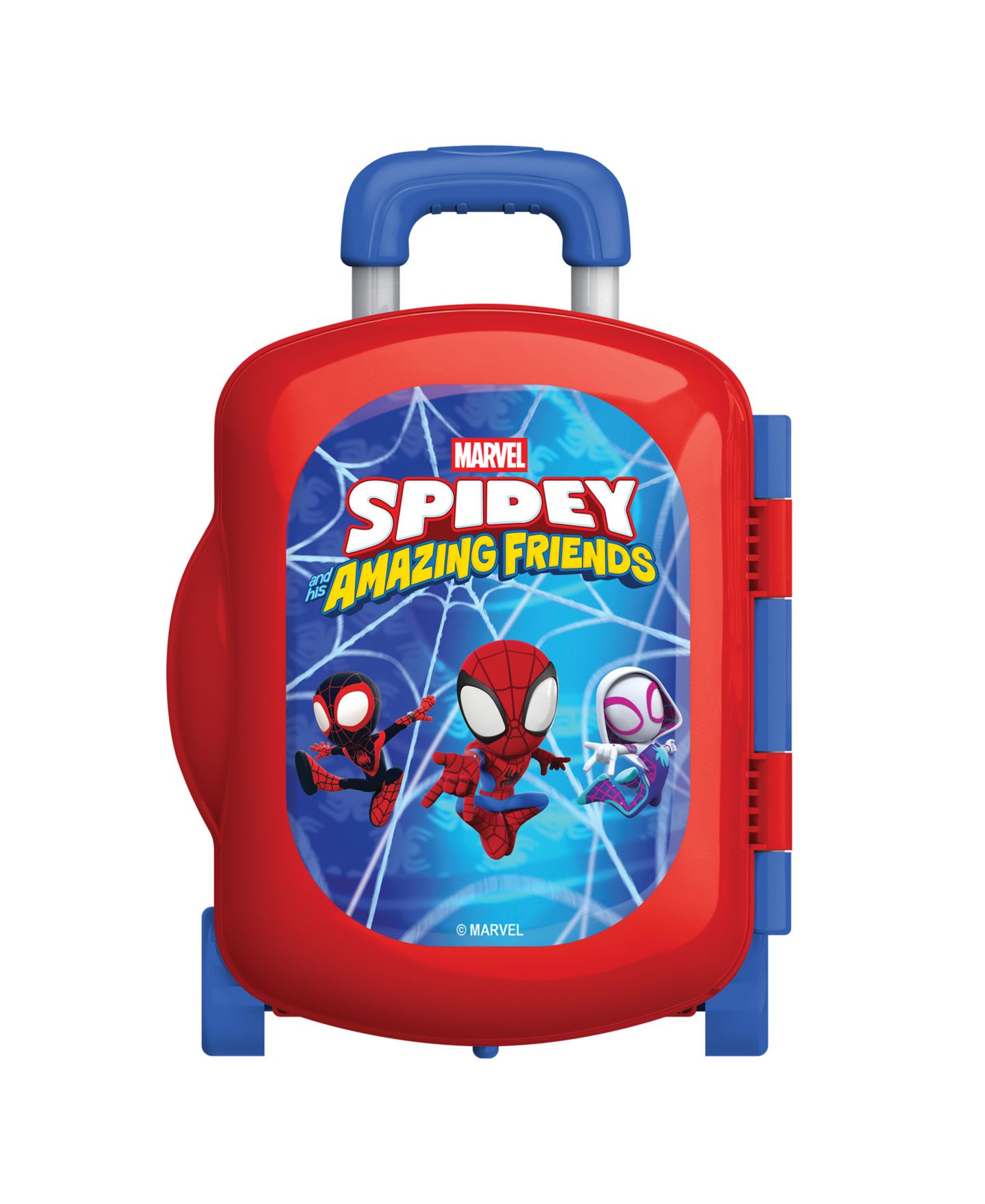 Детские игрушки World Tech Toys Spider-Man Rolling Luggage 17-Piece Tool Set, Ages 3+ — фото 7