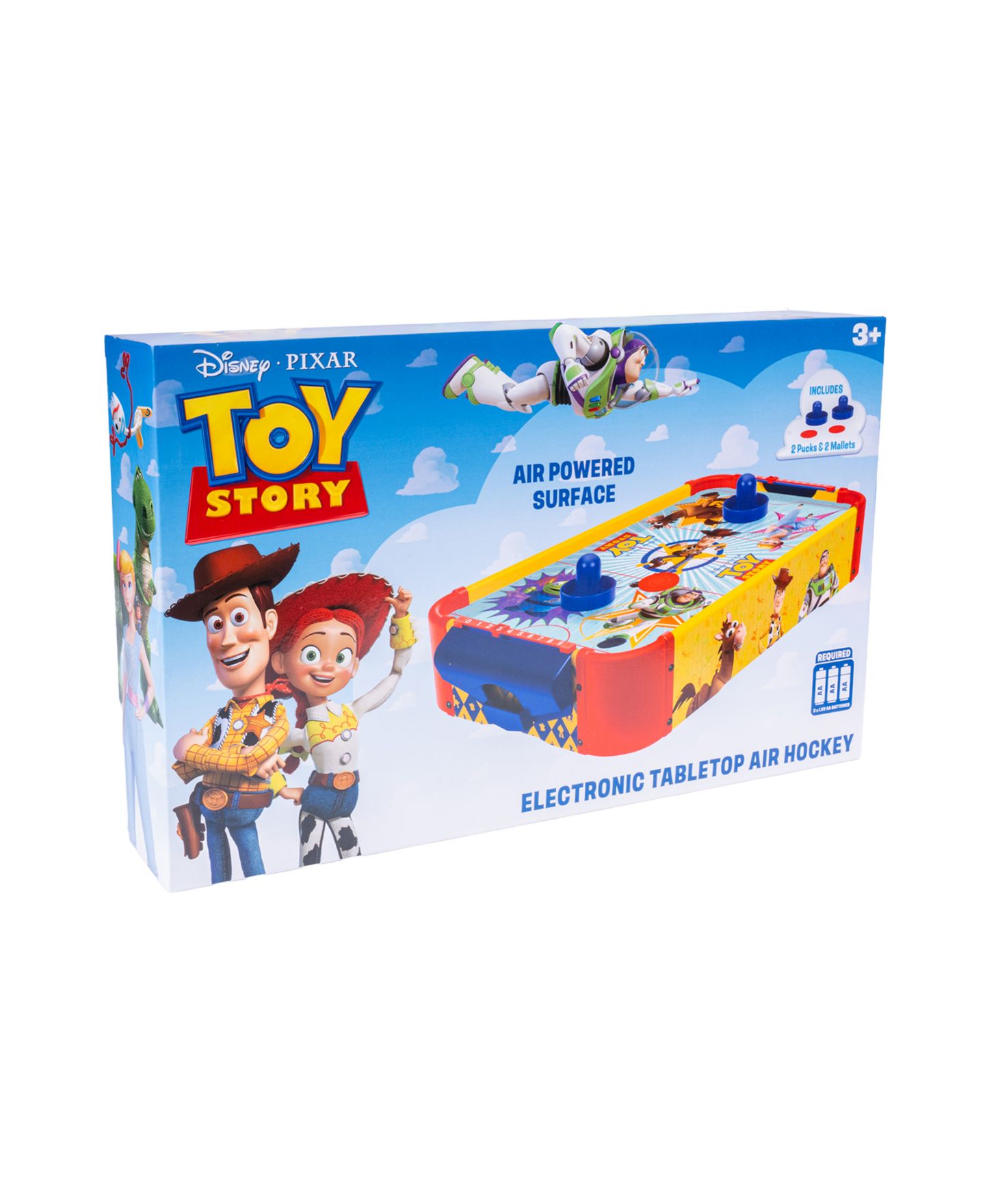 Детская игрушка World Tech Toys Toy Story Electronic Tabletop Air Hockey Game, Ages 4+ — фото 7
