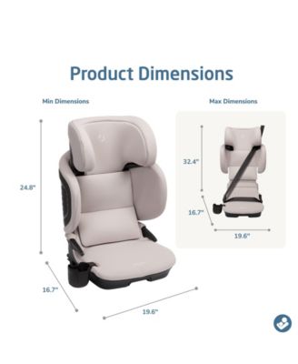 Tanza Baby and Toddler Belt-Positioning Booster Car Seat