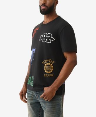 Men's Short-Sleeve Embroidery Logo T-Shirt