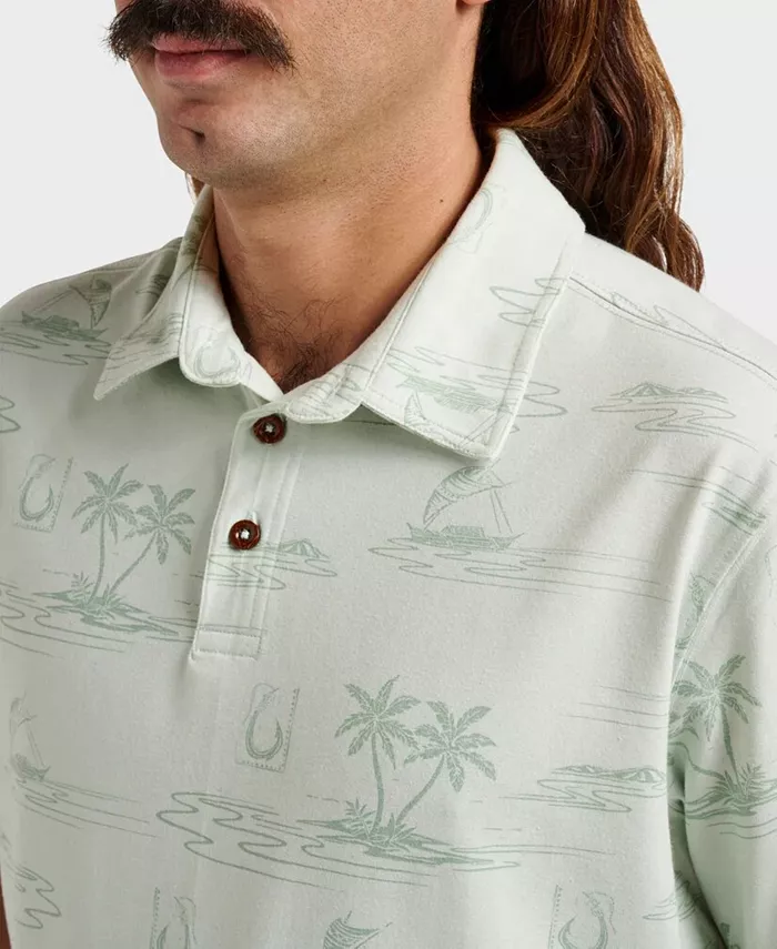 Quiksilver Men's Island Daze Polo Shirt - thumbnail 5