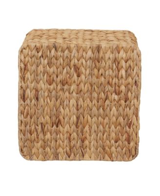 Square Wicker Basket, Natural