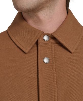 Men's Stretch Twill Shirt Jacket