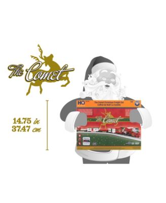 The Comet Christmas Freight Bluetooth Electric Gauge Model Train Set