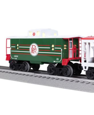 Peppermint Railroad Christmas Freight LionChief Electric O Gauge Bluetooth 5.0 Train Set