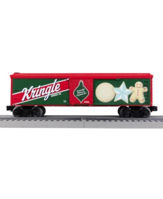 Peppermint Railroad Christmas Freight LionChief Electric O Gauge Bluetooth 5.0 Train Set