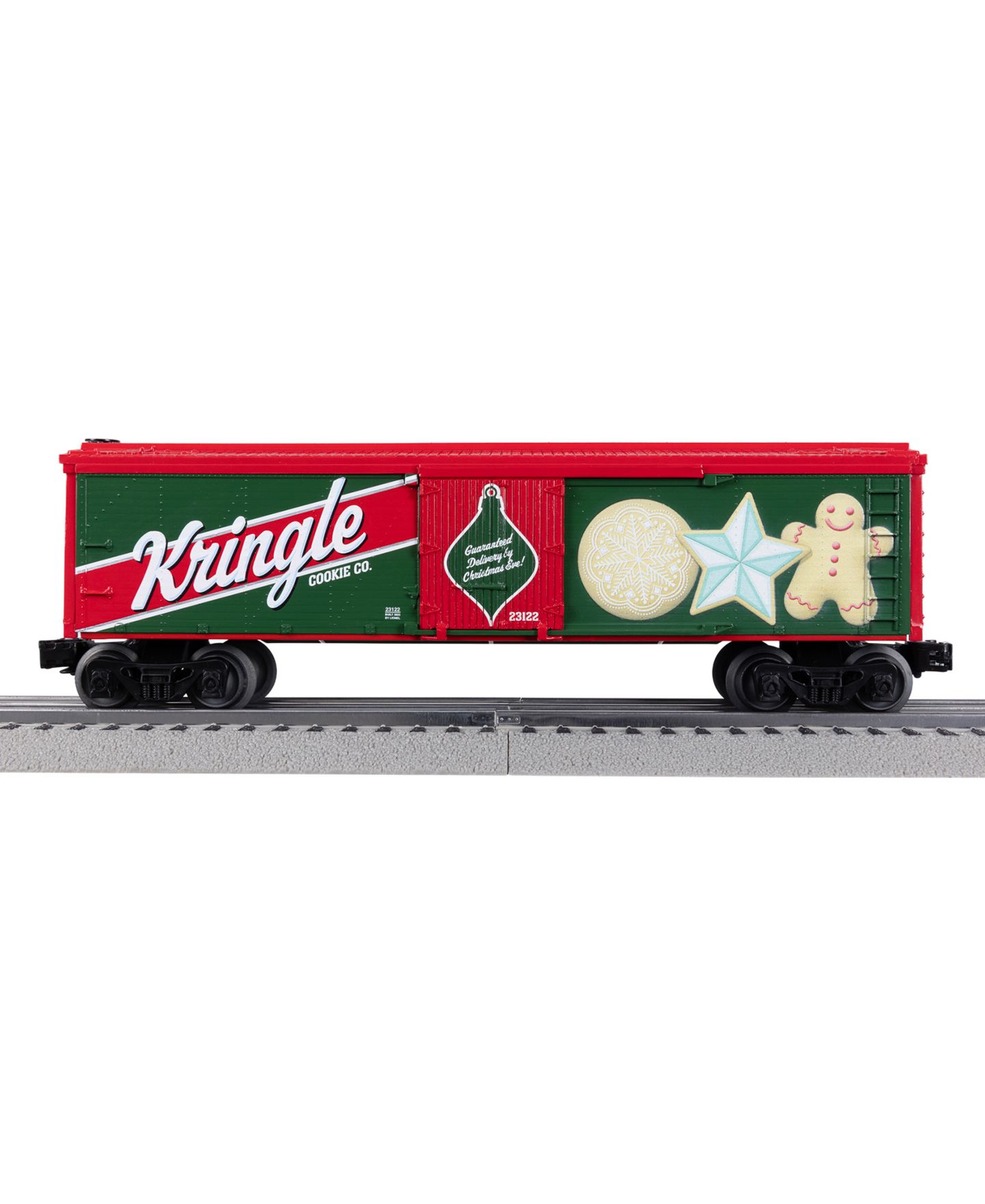 Детские игрушки Lionel O Gauge Peppermint Railroad Christmas Bluetooth 5.0 Train Set — фото 14
