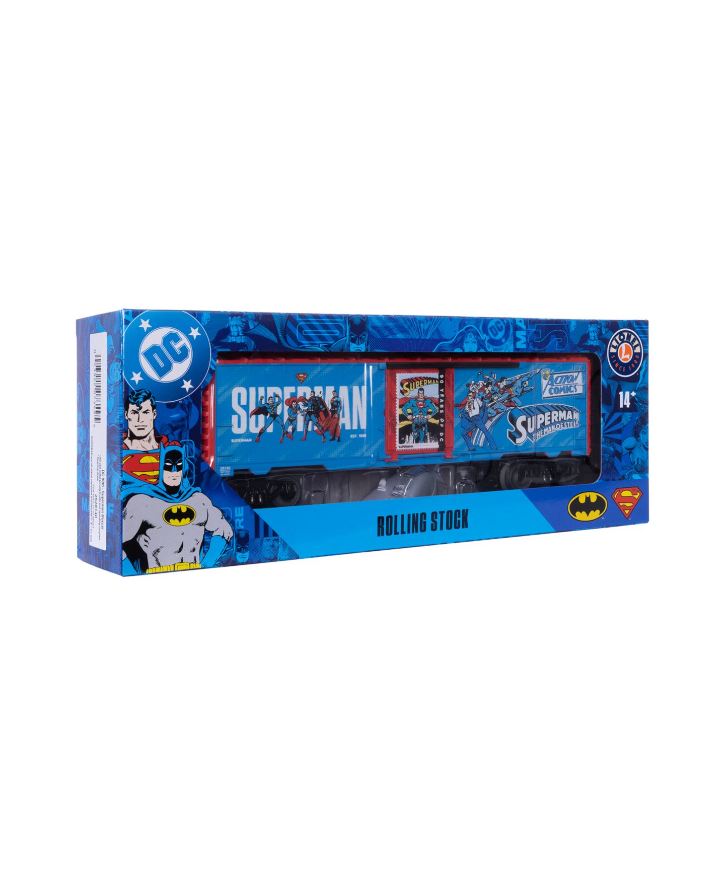 Детская игрушка Lionel O Gauge DC Comics Superman Operating Couplers Boxcar — фото 9