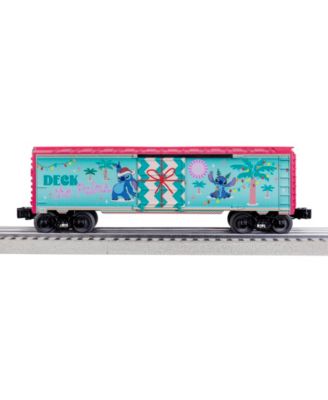 Disney Stitch Christmas Winter Sunset O Gauge Model Train Boxcar