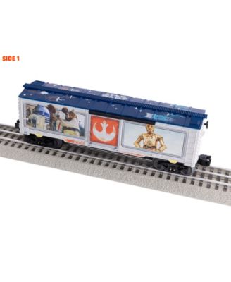 Disney Star Wars R2-D2 C-3PO Character O Gauge Model Train Boxcar
