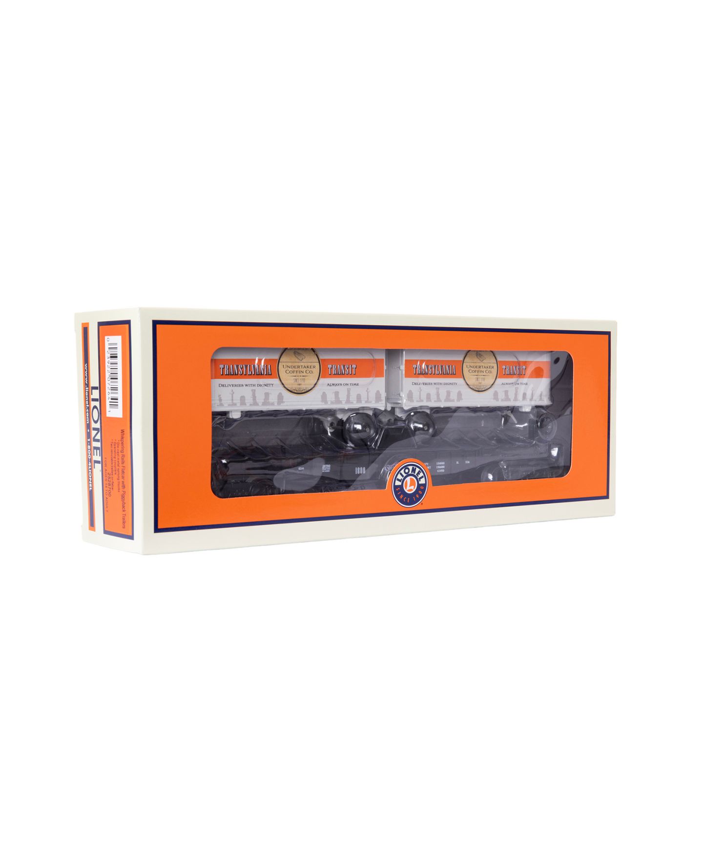 Детская игрушка Lionel O Gauge Whispering Rails Flatcar with Trailers — фото 6