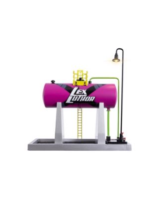 DC Comics Lexcorp Kryptonite Plug-Expand-Play Elevated Tank O Gauge Model Train Accessory