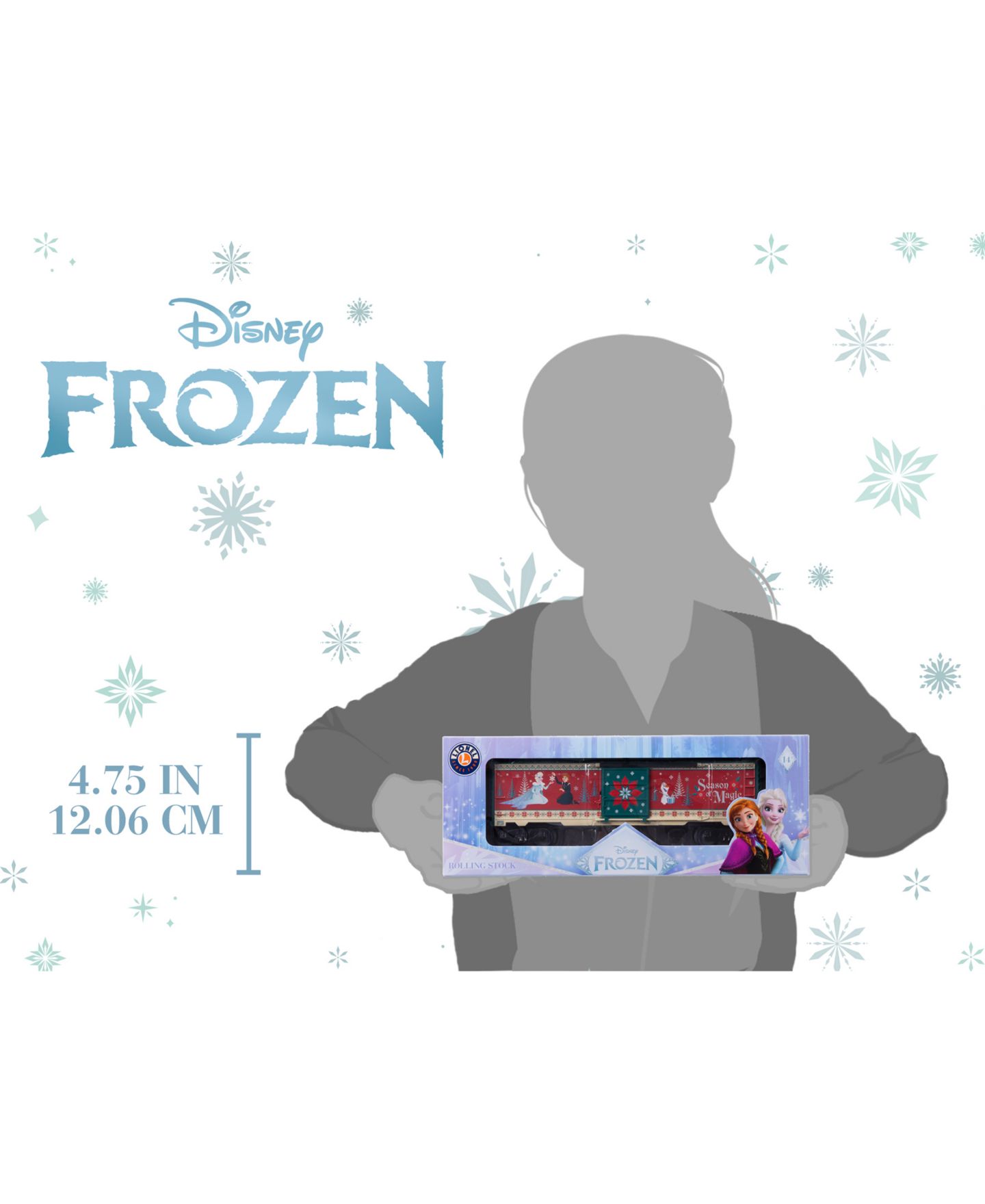 Детская игрушка Lionel Disney Frozen Holiday O Gauge Model Train Boxcar — фото 8
