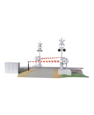 Fast Track Grade Crossing with Gates Flashers