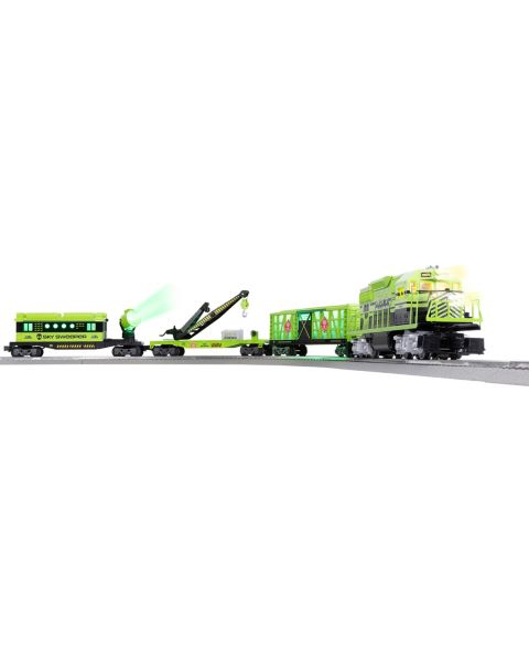 Детские игрушки Lionel O Gauge Area 51 UFO Recovery Bluetooth Freight Train Set