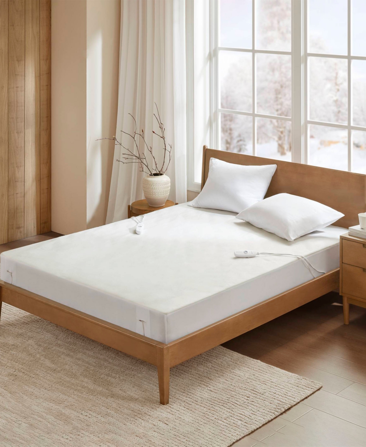 Beautyrest Nonwoven Heated Mattress Pad