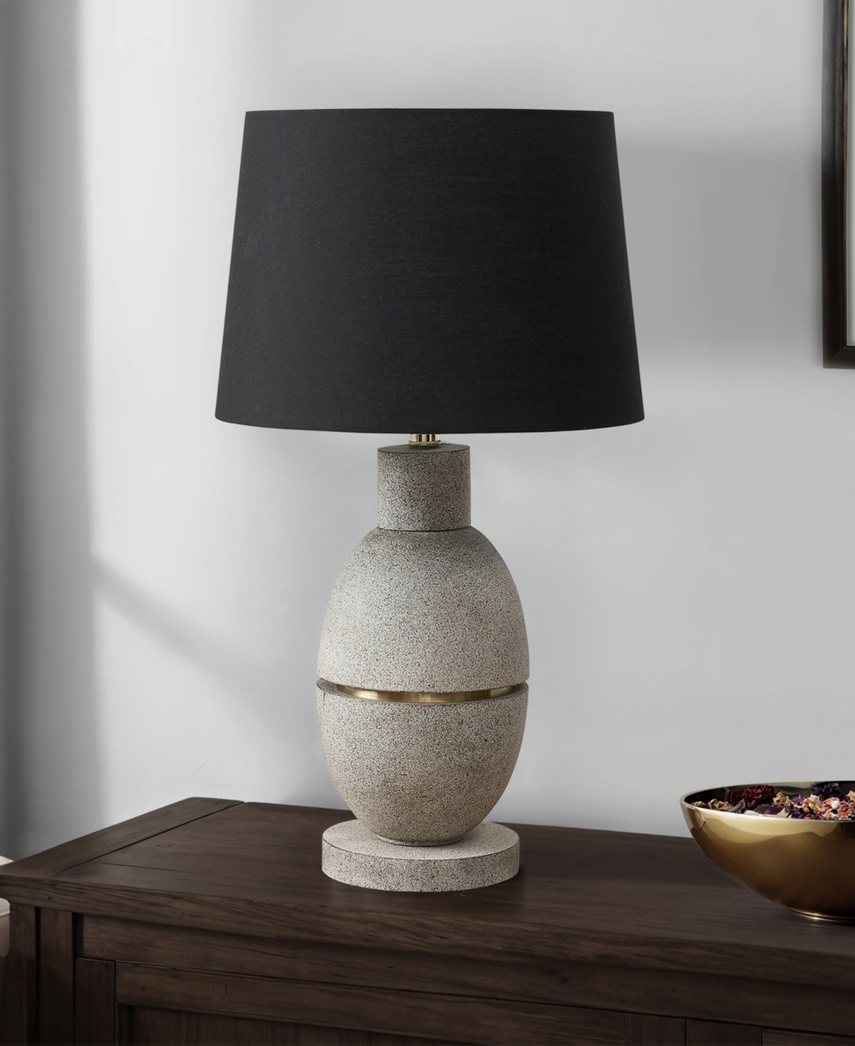 Monarch Specialties Lighting 25" Plastic Table Lamp